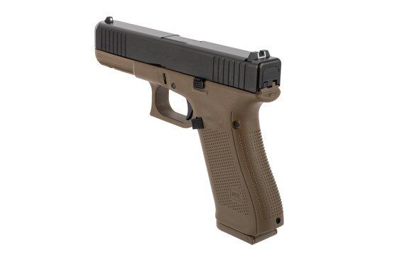 Glock 17 9mm pistol with interchangeable backstrap